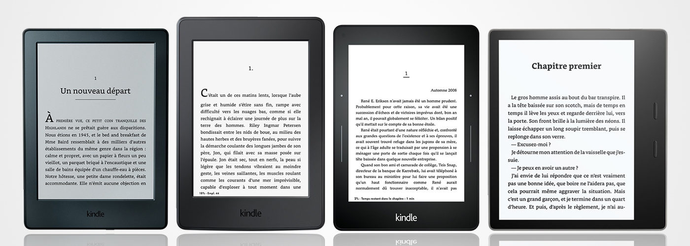 Comparatif Kindle