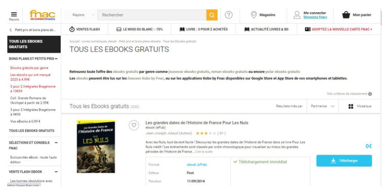 10 sites pour trouver des ebooks gratuitement et légalement - Guide liseuse